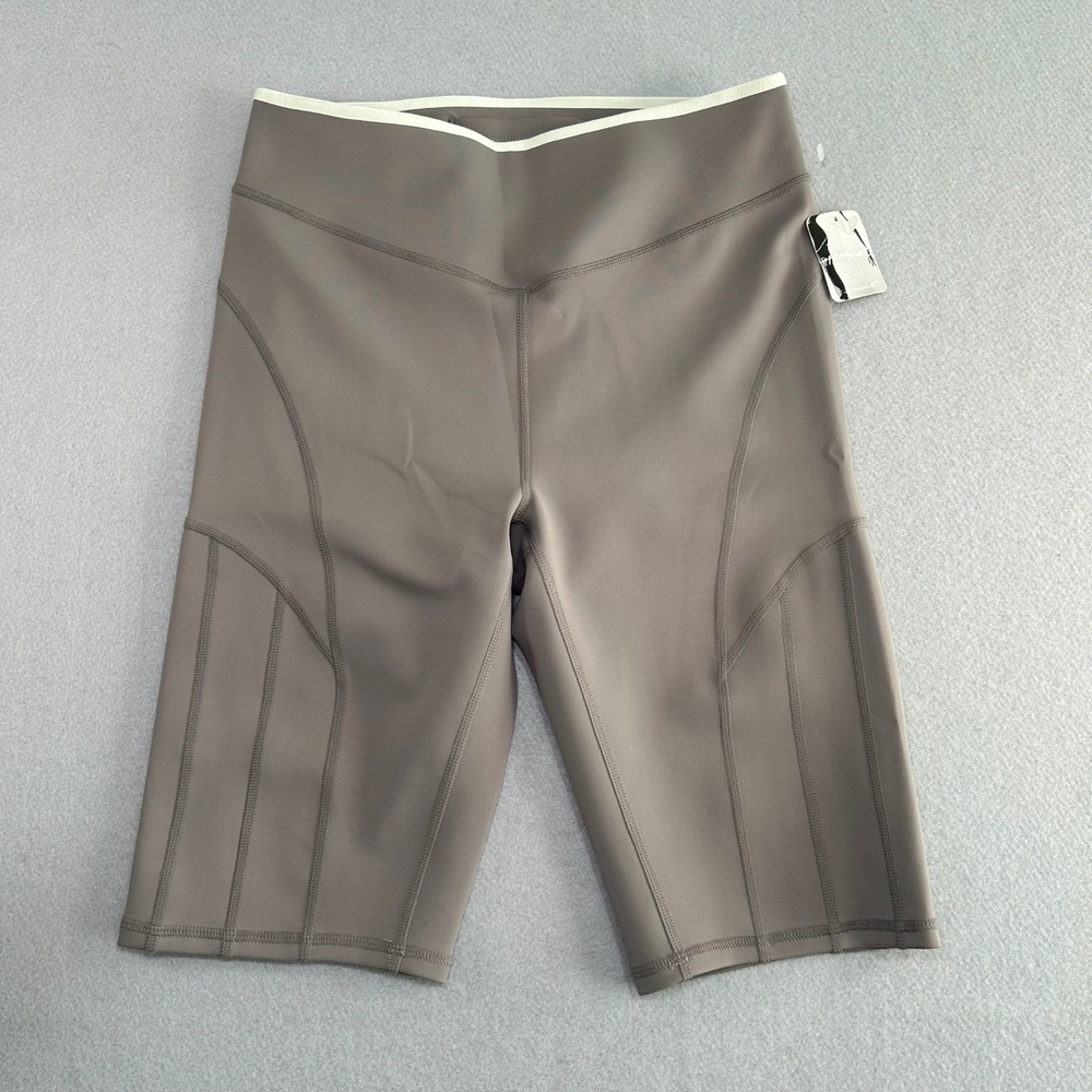 Free People Biker Shorts Womens Small Smokey Quartz FP Movement OB1003014